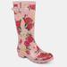 Journee Collection Journee Collection Women's Mist Rainboot - Pink - 7