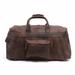 Steel Horse Leather The Asta Weekender Handcrafted Leather Duffle Bag - Brown