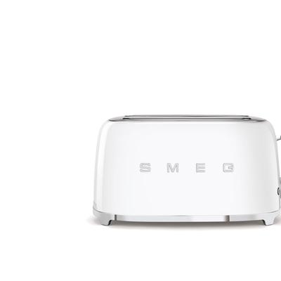 Smeg 4x4 Slot Toaster TSF03 - White