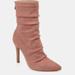 Journee Collection Journee Collection Women's Wide Width Markie Bootie - Pink - 9