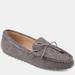 Journee Collection Journee Collection Women's Comfort Thatch Loafer - Grey - 11
