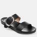 Journee Collection Journee Collection Women's Tru Comfort Foam Crysta Sandal - Black - 7