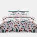 Furn Furn Christmas Duvet Set (White/Green/Red) (Full) (UK - Double) - White - FULL