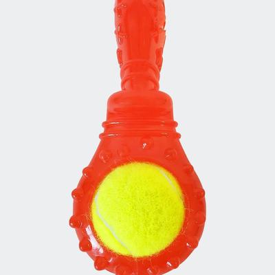 American Pet Supplies Tennis Ball With Treat Fill And Squeaker
