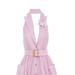 ZIMMERMANN High Tide Tuxedo Mini Dress - Purple - 0