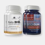Totally Products Keto BHB and 15-day Detox Sllim Combo Pack