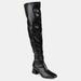 Journee Collection Journee Collection Women's Tru Comfort Foam Extra Wide Calf Melika Boot - Black - 8.5