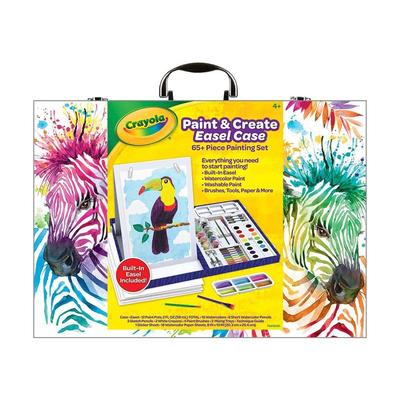 Crayola Paint and Create Easel Case - Yellow - KG