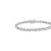 Haus of Brilliance Two-Tone 10K Yellow Gold over .925 Sterling Silver 1.0 Cttw Diamond S-Curve Link Miracle-Set Tennis Bracelet - White - 7