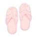 Pudus Recycled Cottontail Flip Flop Slippers - Blush Pink - Pink - L