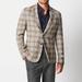 Billy Reid Window Plaid Archie Jacket - Brown