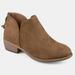 Journee Collection Women's Livvy Bootie - Brown - 6.5