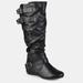 Journee Collection Journee Collection Women's Wide Calf Tiffany Boot - Black - 11