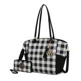 MKF Collection by Mia K Karlie Tote Bag With Wallet - 2 Pieces - Black
