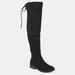 Journee Collection Journee Collection Women's Wide Calf Mount Boot - Black - 8.5