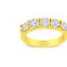 Haus of Brilliance IGI Certified 1/2 Cttw Diamond 10K Yellow Gold Prong Set Beaded Milgrain Band Style Ring - Gold - 6