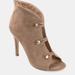 Journee Collection Journee Collection Women's Brecklin Bootie - Brown - 7.5