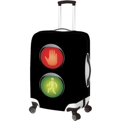 Primeware Inc. Decorative Luggage Cover - Black - SM