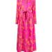 Cynthia Rowley Perennial Shirt Dress - Pink Floral - Pink