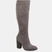 Journee Collection Journee Collection Women's Tru Comfort Foam Wide Calf Kyllie Boot - Grey - 12