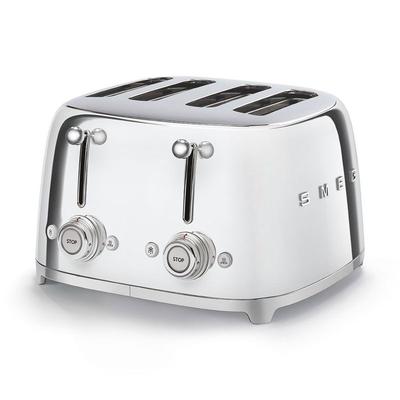 Smeg 4x4 Slot Toaster TSF03 - Grey