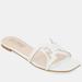 Journee Collection Women's Tru Comfort Foam Jamarie Sandals - White - 5.5