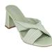 GC SHOES Dara Green Heeled Sandals - Green - 10