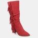 Journee Collection Women's Tru Comfort Foam Hartly Boot - Red - 8.5