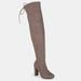 Journee Collection Journee Collection Women's Wide Calf Maya Boot - Brown - 9