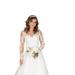 Farah Naz New York Bridal Lace Gown for Women - White - 6