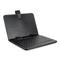 Fresh Fab Finds 7.9in Protective Keyboard Case w/ Keyboard PU Leather Back Stand Tablet Cover via USB 2.0 Cable - Black