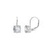 Diamonbliss Round Solitaire Earrings With Leverback - Grey - CARAT: 2