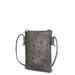 MKF Collection by Mia K Jana Crossbody Vegan Leather Womenâ€™s Handbag - Grey