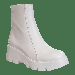 Naked Feet XENUS Platform Ankle Boots - White