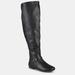 Journee Collection Journee Collection Women's Wide Calf Loft Boot - Black - 6