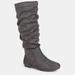 Journee Collection Journee Collection Women's Rebecca-02 Boot - Grey - 7