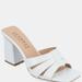 Journee Collection Women's Ellington Sandals - White - 5.5