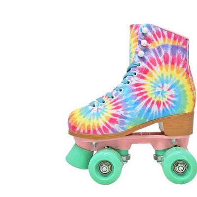 Cosmic Skates Girls Tie-Dye Skates - Pink - 5