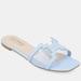 Journee Collection Women's Tru Comfort Foam Jamarie Sandals - Blue - 9.5