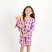 Leveret Matching Girl And Doll Mermaid Nightgown - Purple - 10Y