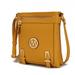 MKF Collection by Mia K Greta Vegan leather Crossbody Handbag for Women's - Orange