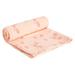 Deux Par Deux Printed Muslin Blanket - Pink Snails - Pink - ONE SIZE