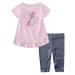 Nike Baby Girls 2-Pc. Dri-fit Tunic & Capri Set Title: 12 MO/Pink