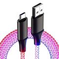 1 confezione Cavo USB C 66W 3,3 piedi Da USB A a USB C Da USB C a USB C Da USB A a Lightning/micro/USB C 3 A Ricarica veloce Duraturo 3 in 1 Per Samsung Xiaomi Huawei Appendini per cellulare