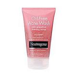 Neutrogena Oil-Free Acne Wash Foaming Scrub Pink Grapefruit 4.2 fl oz - 2pc