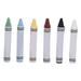 Face Body Paint Crayons 6 Colors Safe Hypoallergenic Crayons Set for DIY Painting Party Art Stage