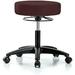 LLBIULife PERCH Degree Rolling Height Adjustable Massage Therapy Swivel Stool for Hardwood or Tile | Workbench Height | 300-Pound Weight Capacity | (Newport Fabric)