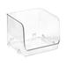 Vitdipy Cosmetic Display Case Multifunction Stackable Plastic Transparent Makeup Organizer for Home (15.5x15x12.8cm)
