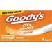 Goodys Extra Strength Headache Powder Cool Orange Flavor Dissolve Packs 4 Ea 2 Pack