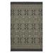 Silveria Geometric Black/Brown 7 ft. 9 in. x 9 ft. 9 in. Indoor/Outdoor Patio Rectangle Area Rug